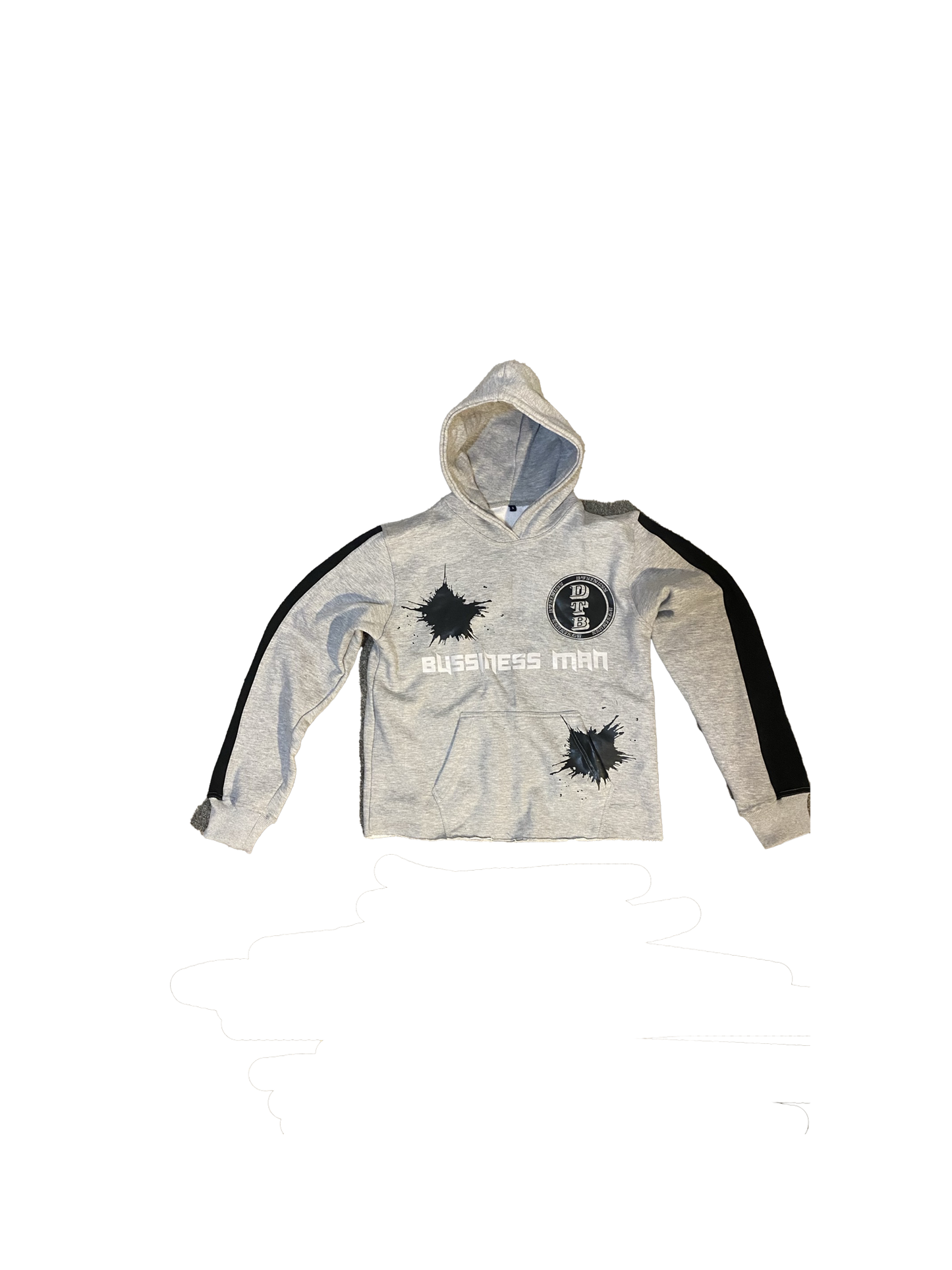 Stained DTB Cropped Hoodie