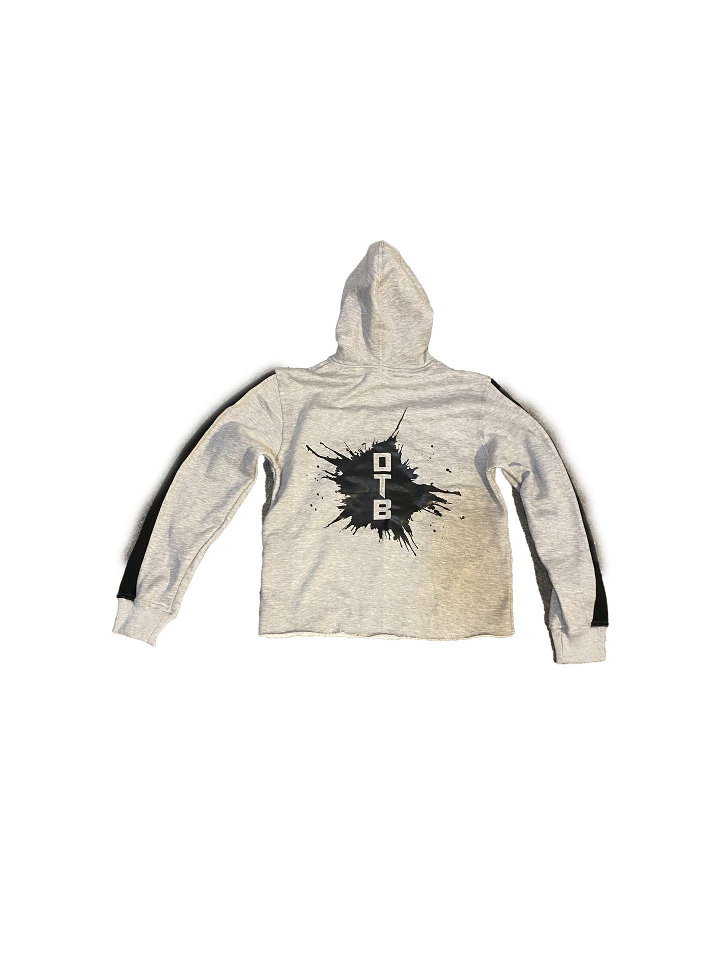Stained DTB Cropped Hoodie