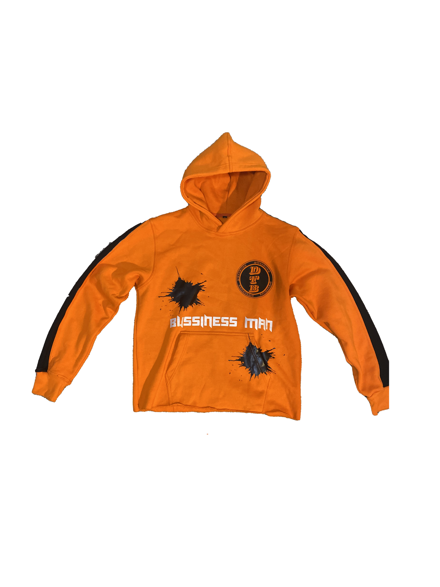 Stained DTB Cropped Hoodie